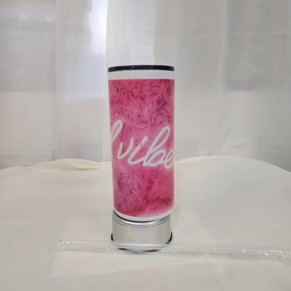 22oz Fatty Tumbler, Mug, Travel Mug, Pink, Drink Container, BalletCore, reusable - Picture 3 of 5
